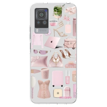 Picasee silikonový průhledný obal pro Vivo X60 Pro 5G - Glam Babe
