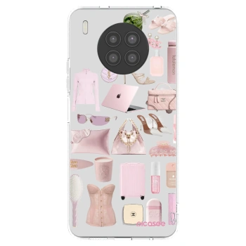 Picasee silikonový průhledný obal pro Huawei Nova 8i - Glam Babe