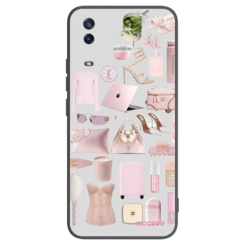 Picasee silikonový černý obal pro Vivo Y11s - Glam Babe
