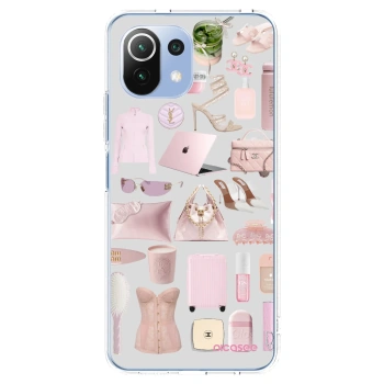 Picasee silikonový průhledný obal pro Xiaomi 11 Lite 5G NE - Glam Babe