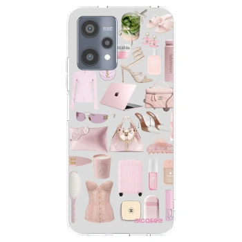 Picasee silikonový průhledný obal pro Realme 9 Pro 5G - Glam Babe