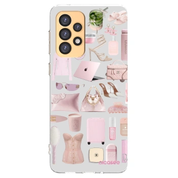 Picasee silikonový průhledný obal pro Samsung Galaxy A33 5G A336 - Glam Babe