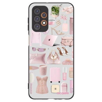 Picasee silikonový černý obal pro Samsung Galaxy A23 A236B 5G - Glam Babe