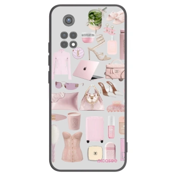 Picasee silikonový černý obal pro Xiaomi Redmi Note 11S 5G - Glam Babe
