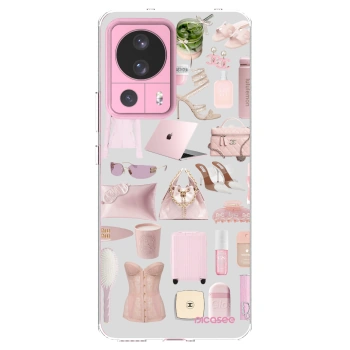 Picasee silikonový průhledný obal pro Xiaomi 13 Lite - Glam Babe