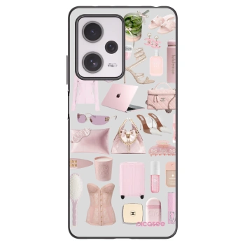 Picasee silikonový černý obal pro Xiaomi Redmi Note 12 Pro+ 5G - Glam Babe