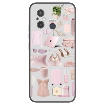 Picasee silikonový černý obal pro Xiaomi Redmi 12C - Glam Babe