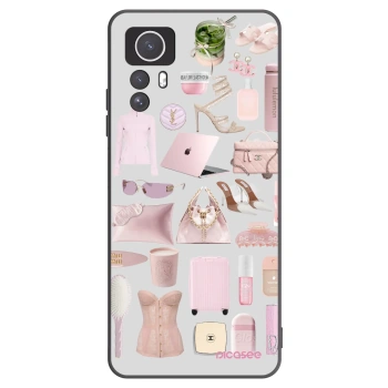 Picasee silikonový černý obal pro Xiaomi Redmi Note 12S - Glam Babe