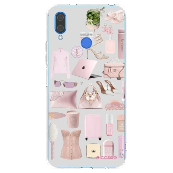 Picasee silikonový průhledný obal pro Huawei Nova 3 - Glam Babe
