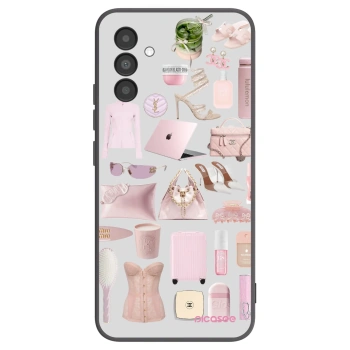 Picasee silikonový černý obal pro Samsung Galaxy A04s A047F - Glam Babe