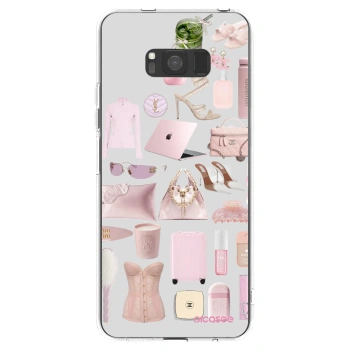 Picasee silikonový průhledný obal pro Samsung Galaxy S8 G950F - Glam Babe