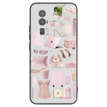 Picasee silikonový černý obal pro Xiaomi Poco F5 Pro 5G - Glam Babe