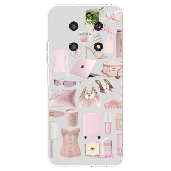 Picasee silikonový průhledný obal pro Honor Magic4 Lite 5G - Glam Babe