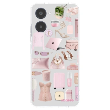 Picasee silikonový průhledný obal pro Realme 10 4G - Glam Babe