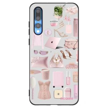 Picasee silikonový černý obal pro Huawei P20 Pro - Glam Babe