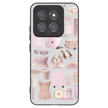 Picasee silikonový černý obal pro Xiaomi 14 - Glam Babe