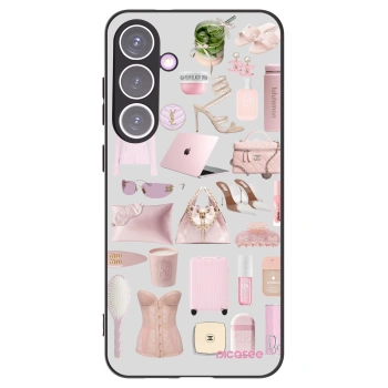 Picasee silikonový černý obal pro Samsung Galaxy S24+ S926B 5G - Glam Babe