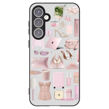 Picasee silikonový černý obal pro Samsung Galaxy S23 FE S711B - Glam Babe