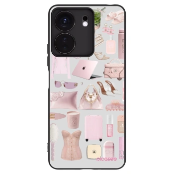 Picasee silikonový černý obal pro Xiaomi Redmi 13C 4G - Glam Babe