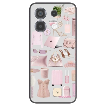 Picasee silikonový černý obal pro Xiaomi Poco X6 - Glam Babe