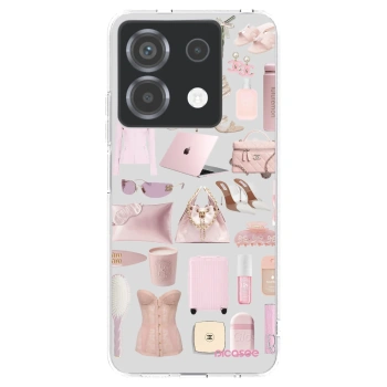 Picasee silikonový průhledný obal pro Xiaomi Poco X6 - Glam Babe
