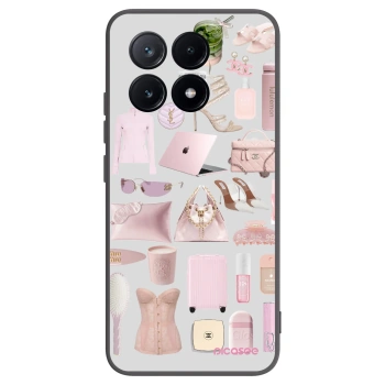Picasee silikonový černý obal pro Xiaomi Poco X6 Pro - Glam Babe