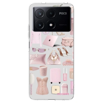 Picasee silikonový průhledný obal pro Xiaomi Poco X6 Pro - Glam Babe