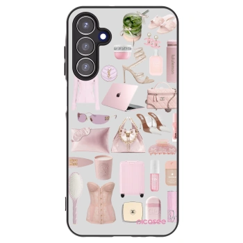 Picasee silikonový černý obal pro Samsung Galaxy A15 A155F 4G - Glam Babe