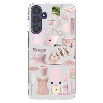 Picasee silikonový průhledný obal pro Samsung Galaxy A15 A155F 4G - Glam Babe