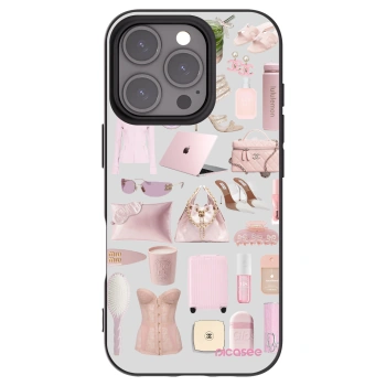 Picasee silikonový černý obal pro Apple iPhone 16 Pro - Glam Babe