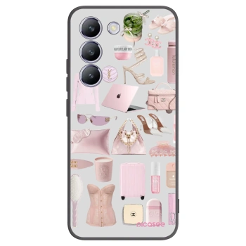 Picasee silikonový černý obal pro Vivo V40 SE 5G - Glam Babe