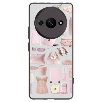 Picasee silikonový černý obal pro Xiaomi Redmi A3 - Glam Babe