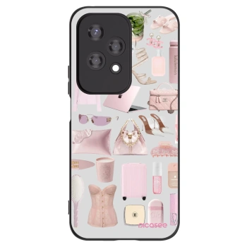 Picasee silikonový černý obal pro Honor 200 Lite - Glam Babe