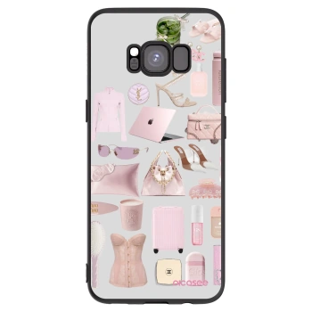 Picasee silikonový černý obal pro Samsung Galaxy S8 G950F - Glam Babe