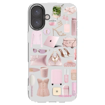 Picasee silikonový průhledný obal pro Apple iPhone 16 Plus - Glam Babe