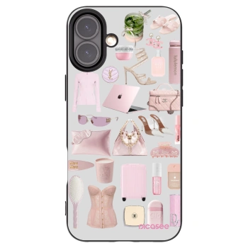 Picasee silikonový černý obal pro Apple iPhone 16 Plus - Glam Babe