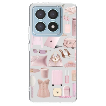 Picasee silikonový průhledný obal pro Xiaomi 14T Pro - Glam Babe