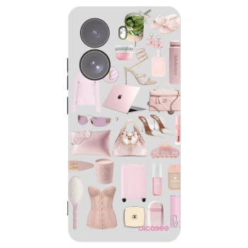 Picasee silikonový černý obal pro Xiaomi Poco X7 - Glam Babe