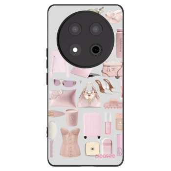 Picasee silikonový černý obal pro Honor Magic7 Lite 5G - Glam Babe