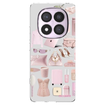 Picasee silikonový průhledný obal pro Xiaomi Redmi Note 14 Pro 4G - Glam Babe
