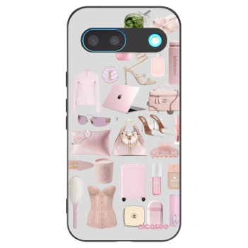 Picasee silikonový černý obal pro Google Pixel 8 - Glam Babe