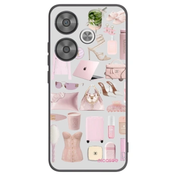 Picasee silikonový černý obal pro Xiaomi Poco F6 - Glam Babe