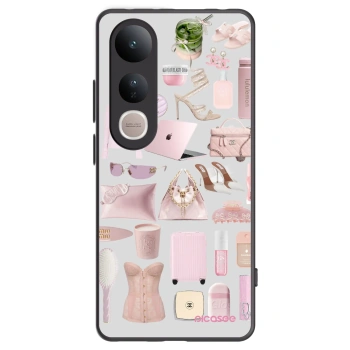 Picasee silikonový černý obal pro Vivo V50 Lite 5G - Glam Babe