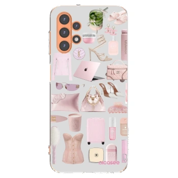 Picasee silikonový průhledný obal pro Samsung Galaxy A13 5G - Glam Babe