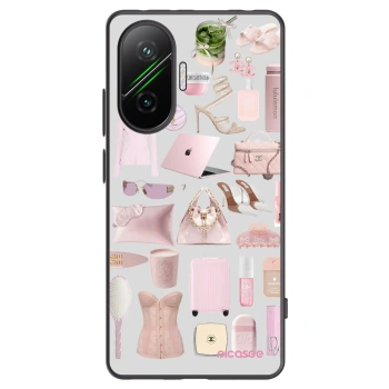 Picasee silikonový černý obal pro Xiaomi Poco F7 5G - Glam Babe