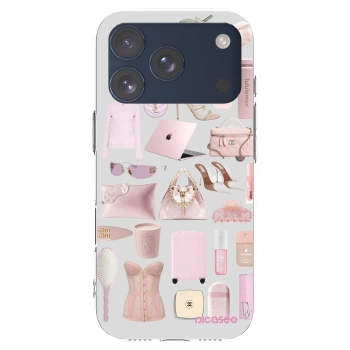 Picasee silikonový průhledný obal pro Apple iPhone 17 Pro - Glam Babe