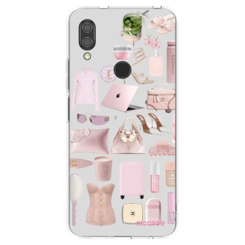 Picasee silikonový průhledný obal pro Xiaomi Redmi 7 - Glam Babe
