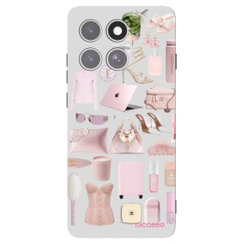 Picasee silikonový černý obal pro Motorola Edge 60 Pro - Glam Babe