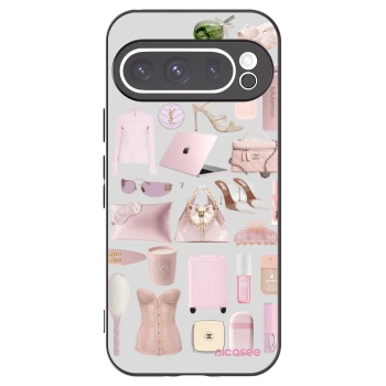 Picasee silikonový černý obal pro Google Pixel 9 Pro XL - Glam Babe