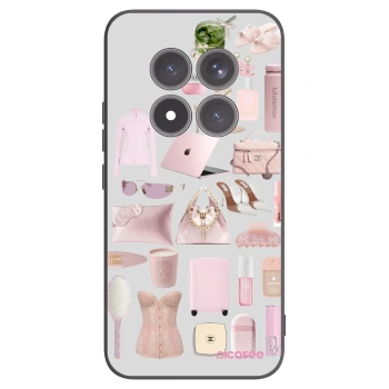Picasee silikonový černý obal pro Xiaomi Redmi Note 15 Pro+ - Glam Babe